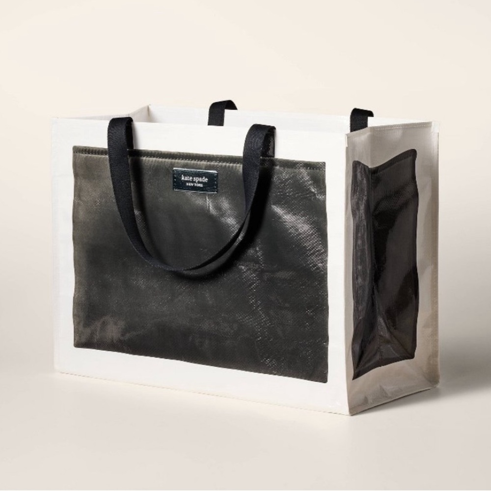 Kate Spade Black and White Tote Bag